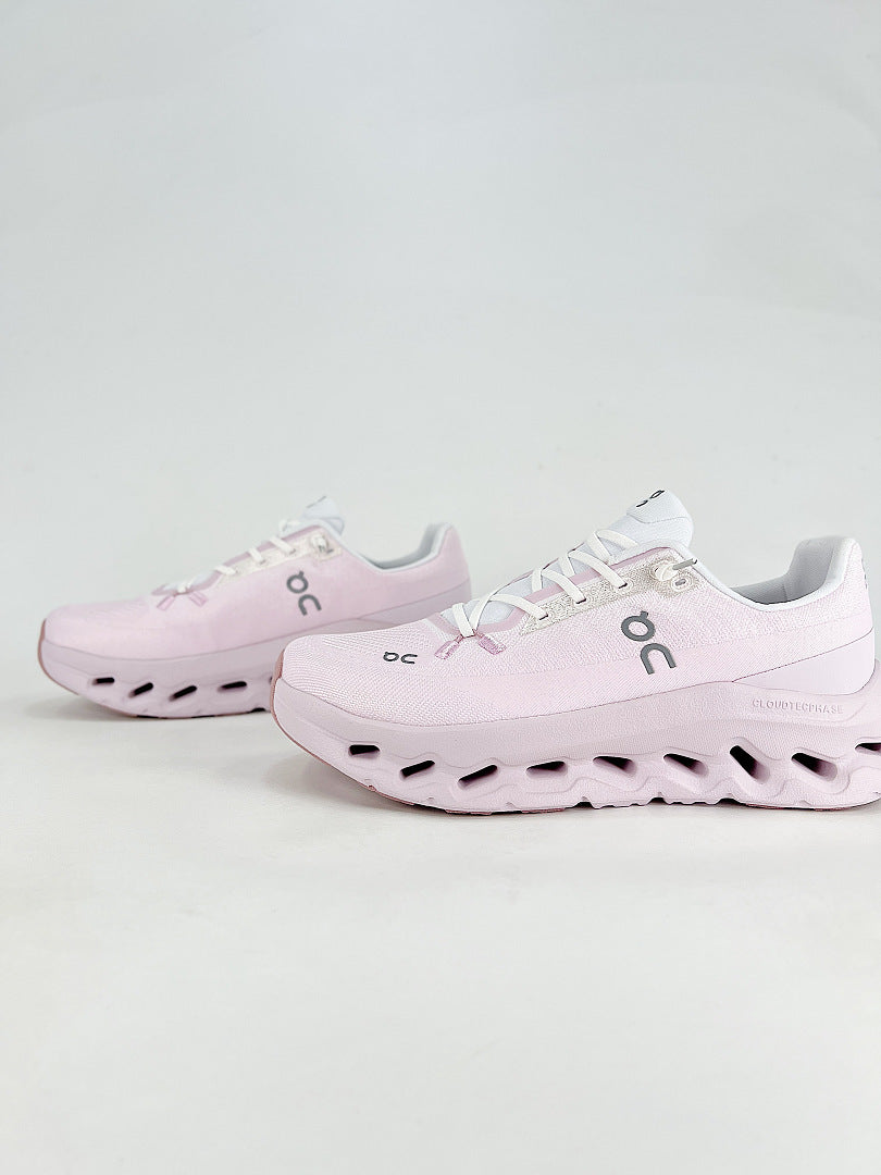 On Cloudtilt Blush Pink White Low Top Lifestyle Sneakers 3WE10053286