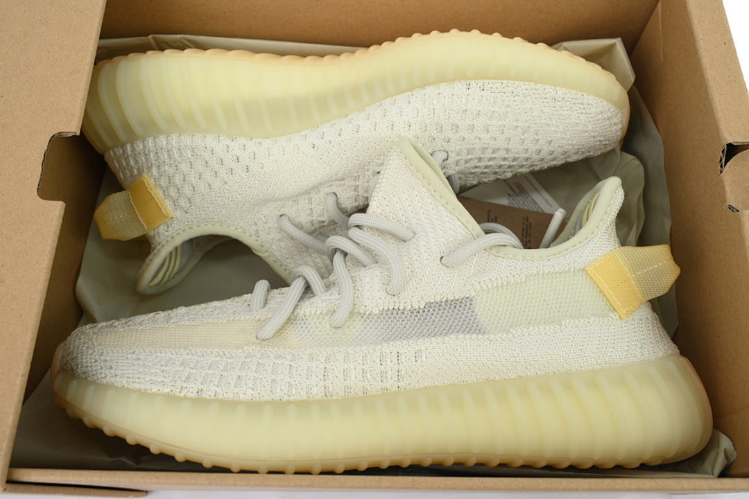 adidas Yeezy Boost 350 V2 Light GY3438 | Women's Men's Cream Sneakers