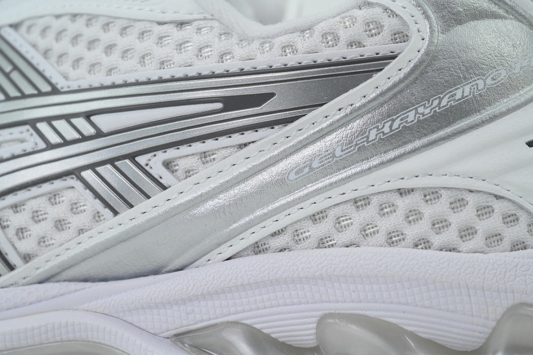 A.P.C. x ASICS GEL-KAYANO 14 White Pure Silver Women's Men's Retro Sneakers | 1203A727-100