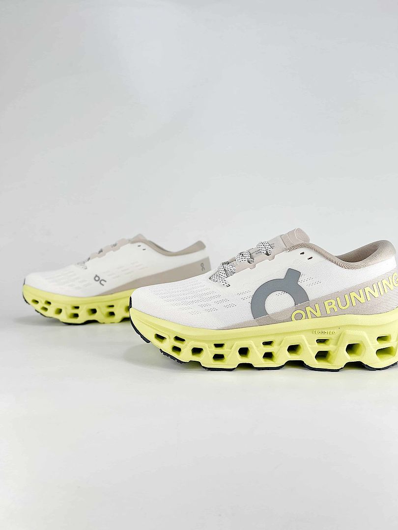 On Cloudsurfer 3 White Yellow Sneakers 3MG10053078