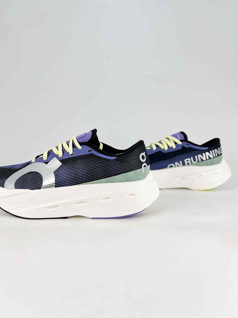 On Cloudboom Volt Black Purple Running Sneakers Women Men 3WF30984766