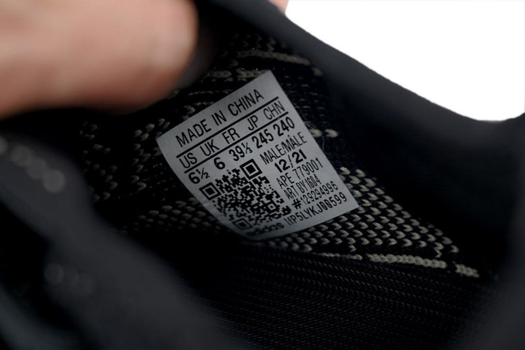 Adidas Yeezy Boost 350 V2 Core Black White Sneakers BY1604