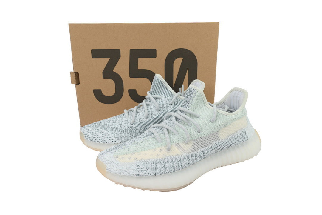 adidas Yeezy Boost 350 V2 Cloud White Reflective FW5317 | Women's Men's Low-Top Sneakers