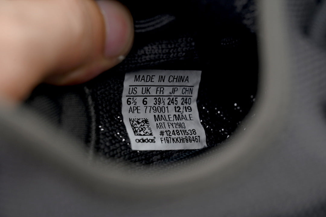 Adidas Yeezy Boost 350 V2 Cinder Black Sneakers FY2903