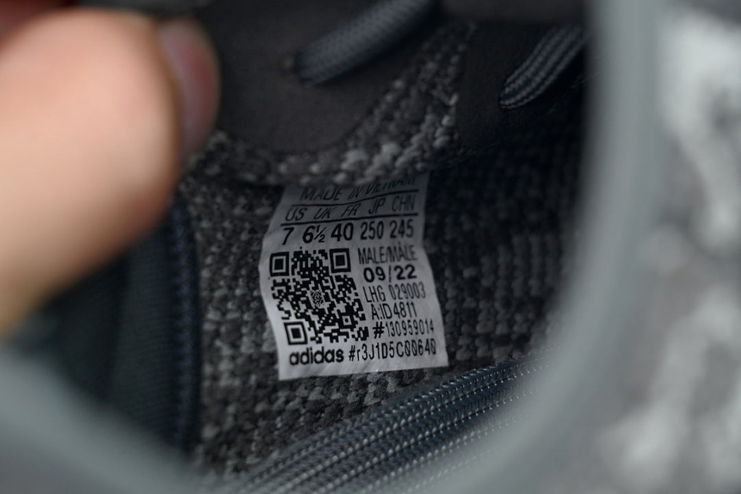 adidas Yeezy Boost 350 V2 Dark Salt ID4811 Women Men Grey Streetwear Sneakers