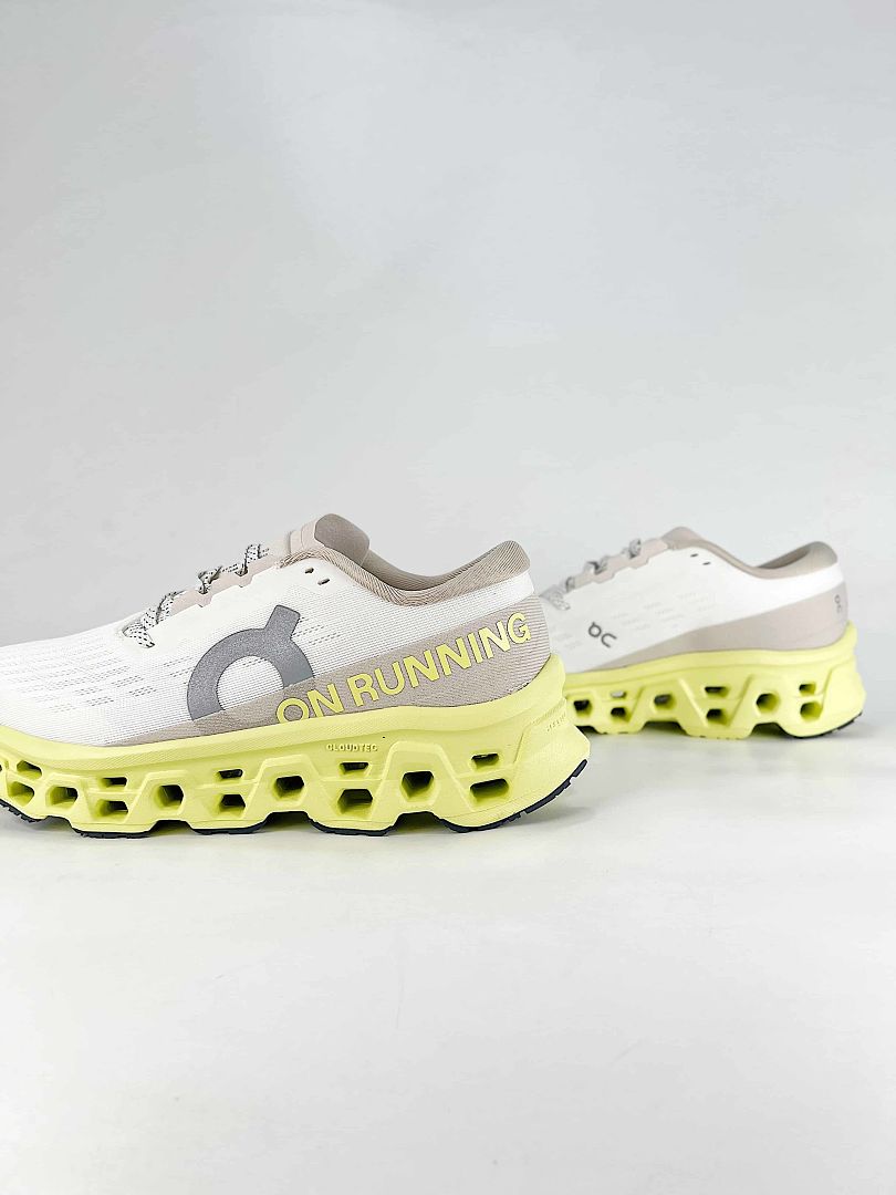 On Cloudsurfer 3 White Yellow Sneakers 3MG10053078