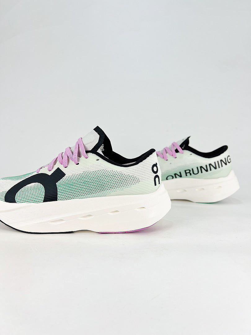 On Cloudboom Volt White Green Pink Running Sneakers Women Men 3MG11124915