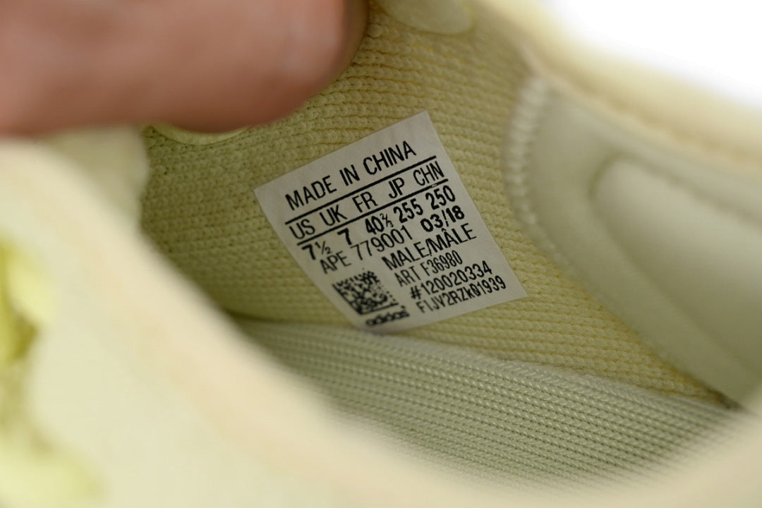 adidas Yeezy Boost 350 V2 Butter F36980 Cream Yellow Streetwear Sneakers Women Men