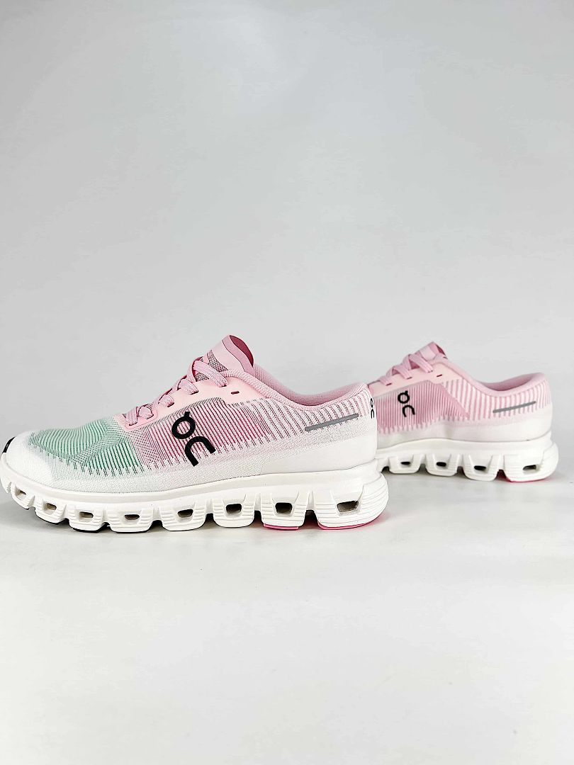 On Cloud 6 Push Pink & Mint Sneakers | Women's & Men's Style | 3MF10053607