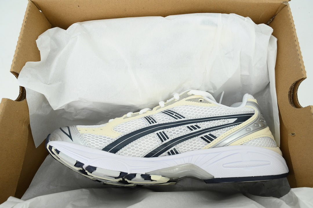 ASICS GEL-KAYANO 14 White Midnight Women's Sneakers | Men's Styling | Y2K Retro 1202A056-109