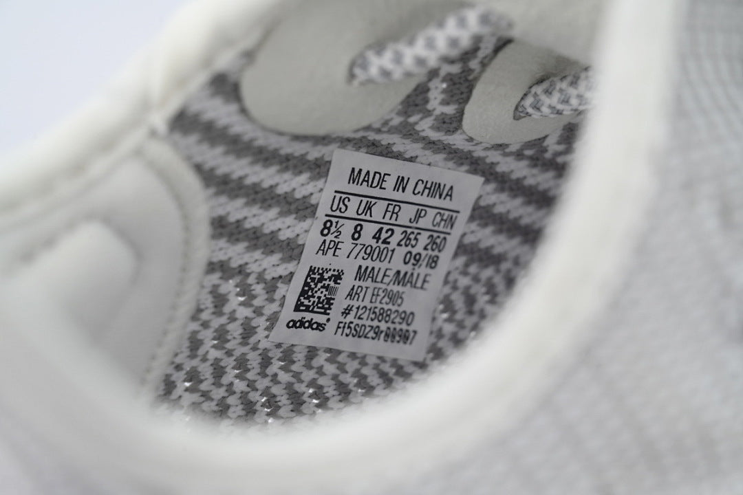 Adidas Yeezy Boost 350 V2 Static White Grey Low Top Sneakers EF2905