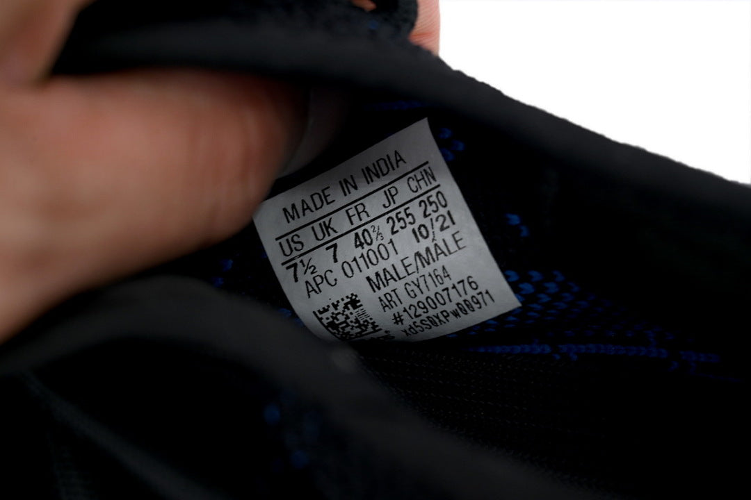 Adidas Yeezy Boost 350 V2 Black Blue Sneakers GY7164