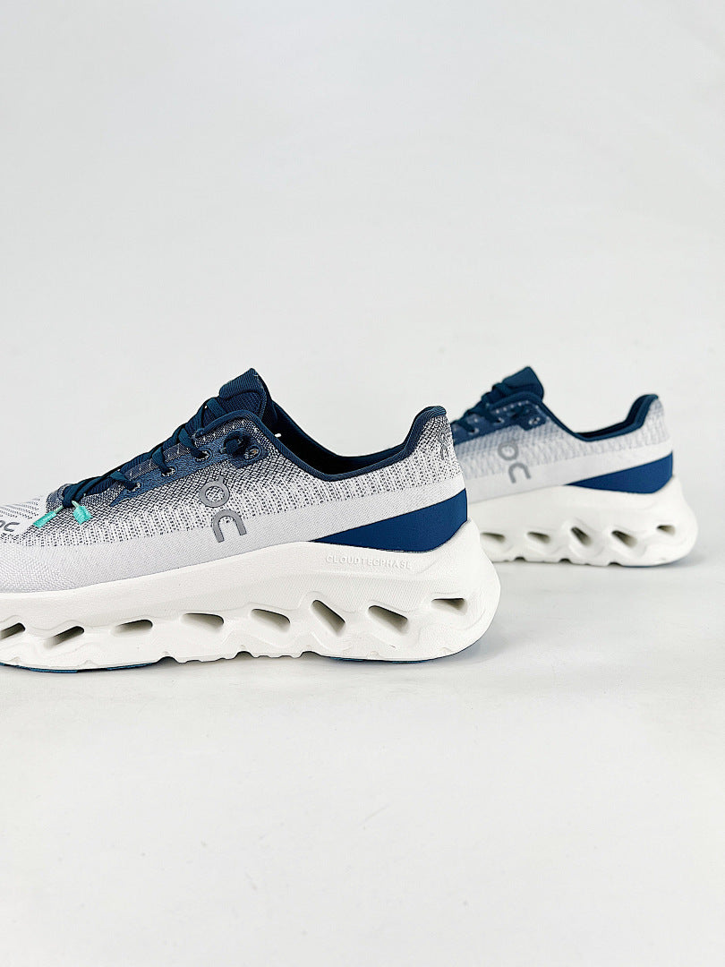 On Cloudtilt Moon Light Grey Navy Sneakers Low Top Lifestyle Shoes 3MF31124526
