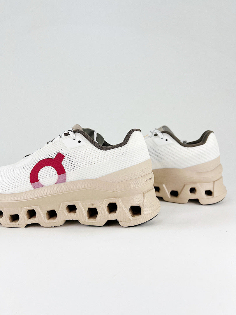 On Cloudmonster Void Year of the Horse White Red Sneakers 3WG10571217
