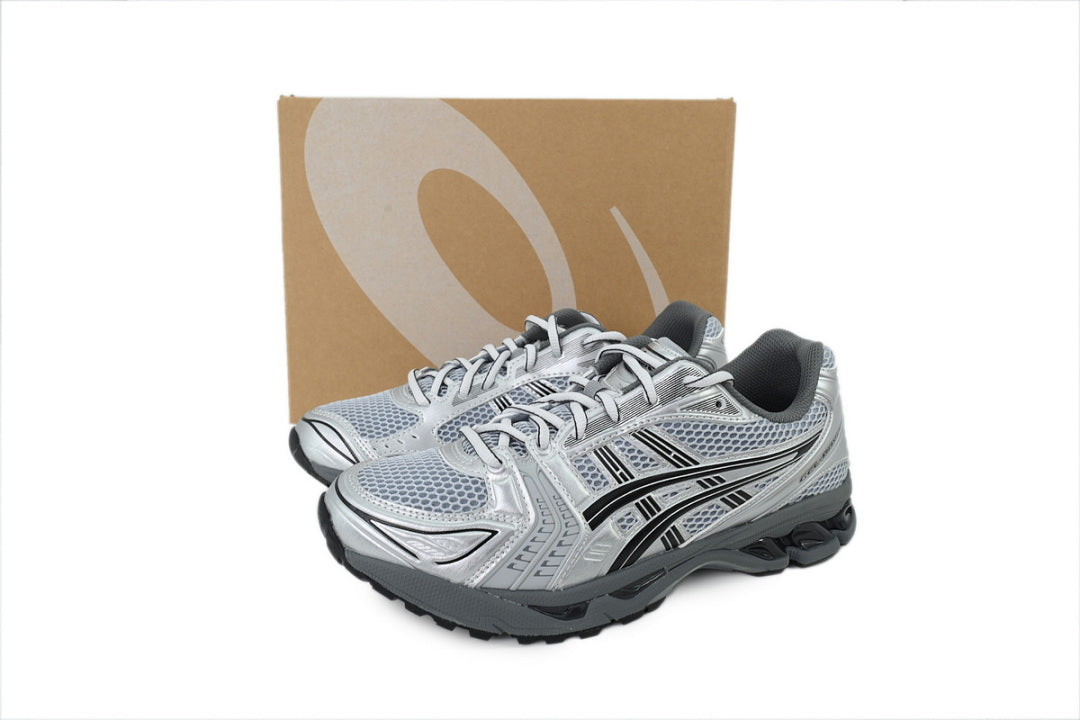 Urban Research x ASICS GEL-KAYANO 14 Pure Silver Black Women's Men's Retro Sneakers | 1203A706-020