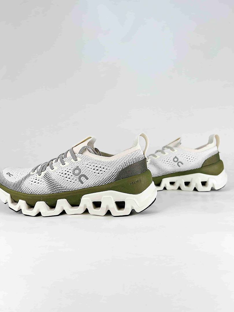 On Cloud White Grey Olive Green Low Top Sneakers Women Men 3MG30090858