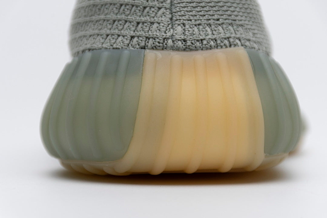 adidas Yeezy Boost 350 V2 Desert Sage FX9035 Women's Men's Sage Green Orange Sneakers