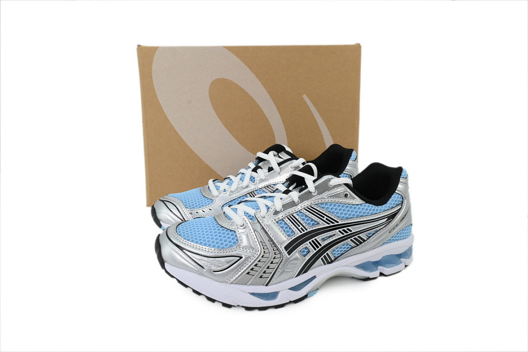 ASICS GEL-KAYANO 14 Arctic Sky Pure Silver Women's Men's Y2K Retro Sneakers | 1203A537-400