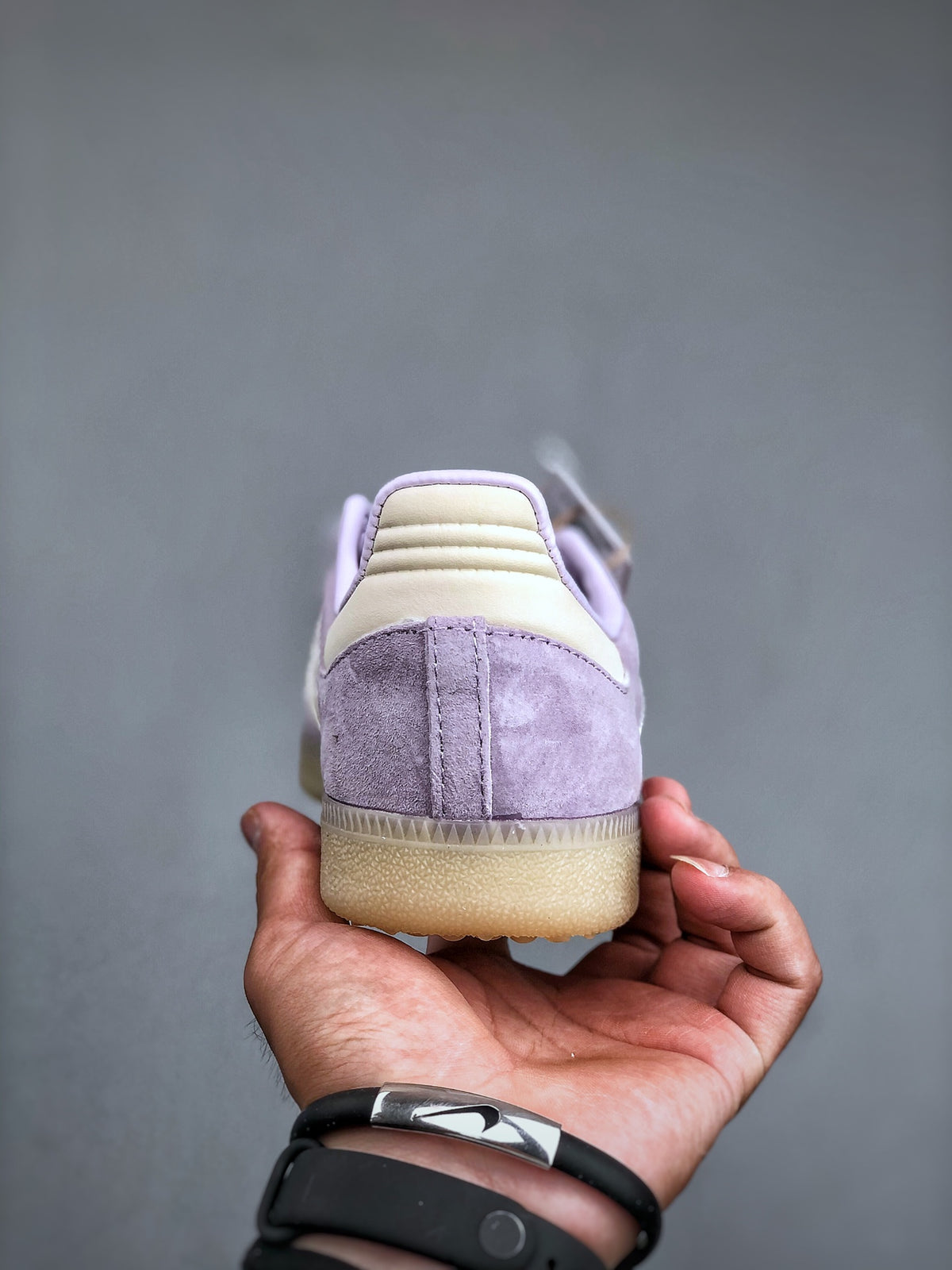 Adidas Originals Samba OG Women Purple White Retro Low Top Sneakers IG6176
