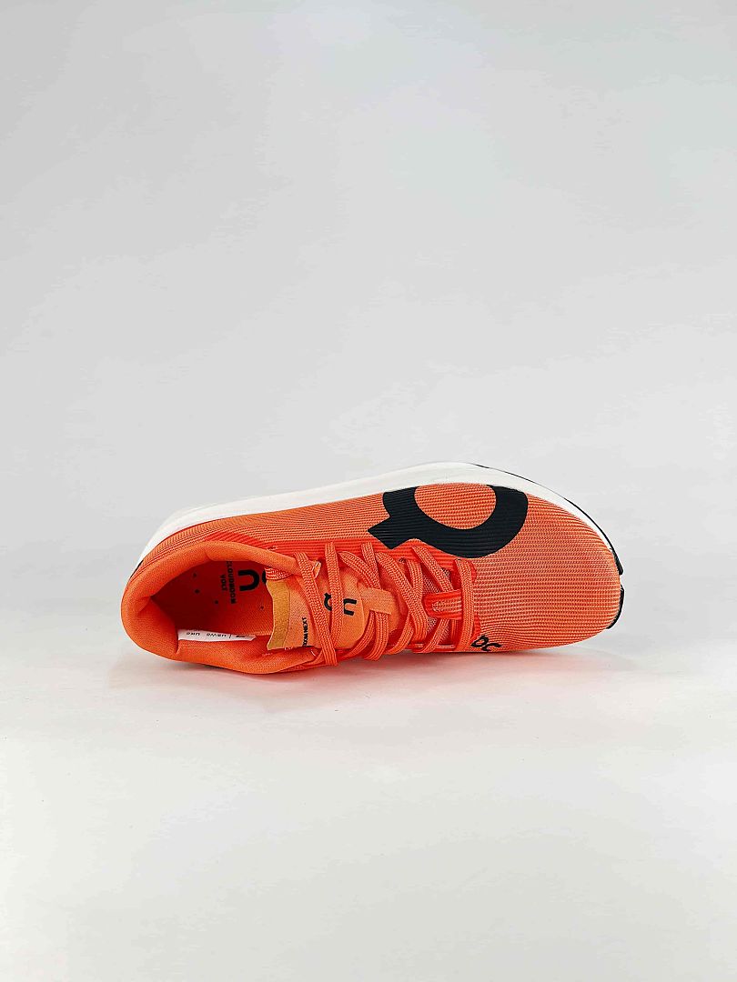 On Cloudboom Volt Orange White Running Sneakers Women Men 3WF30984553