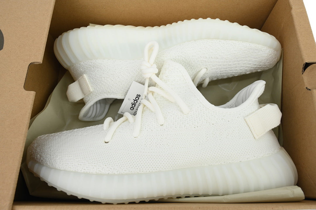 adidas Yeezy Boost 350 V2 Cream White CP9366 | Women's Men's All-White Sneakers