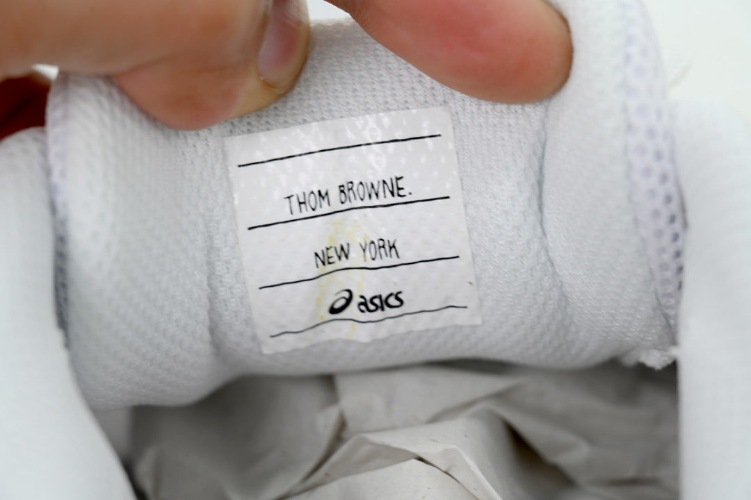 Thom Browne x ASICS GEL-KAYANO 14 White Women's Men's Y2K Retro Sneakers 1203B291-100