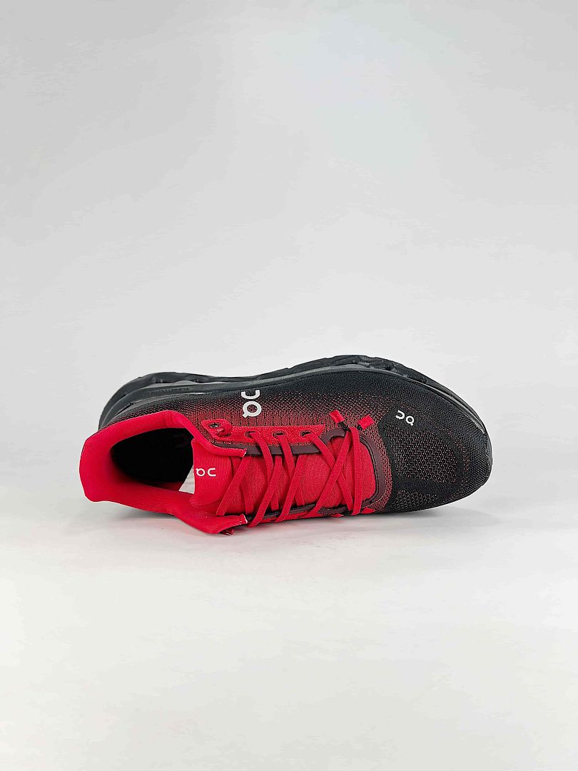 On Cloudtilt Black Red Lifestyle Sneakers