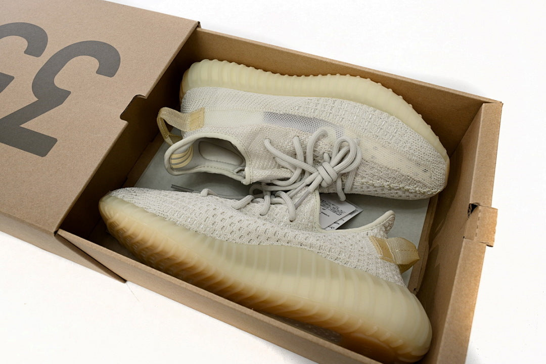 adidas Yeezy Boost 350 V2 Light GY3438 Women's Men's Cream White Streetwear Sneakers