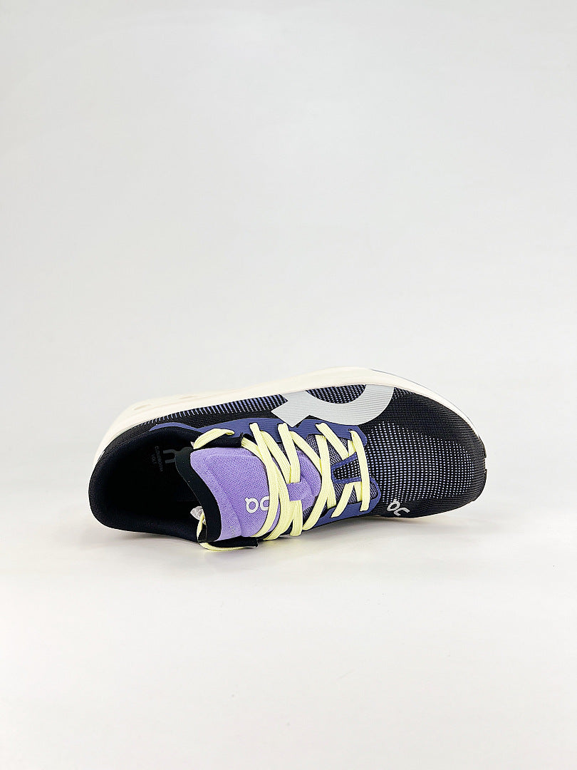 On Cloudboom Volt Black Purple Running Shoes Women Men 3MF30744671