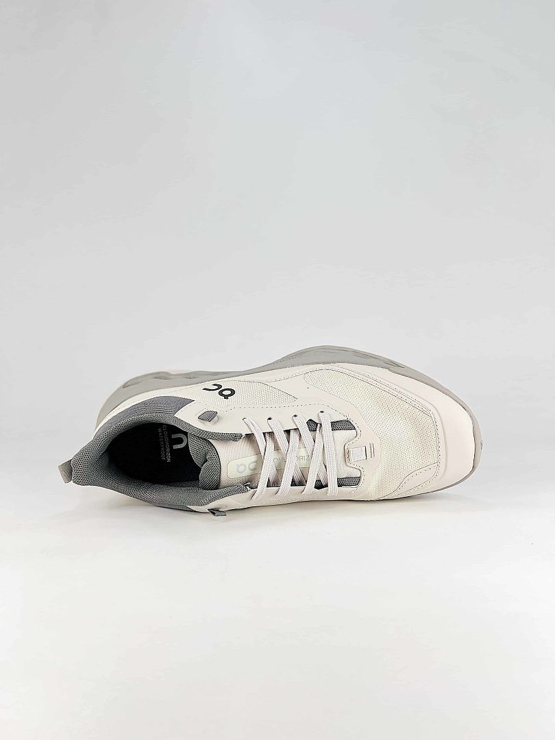 On Cloudleap Cream White Grey Lifestyle Sneakers 3MG10333060