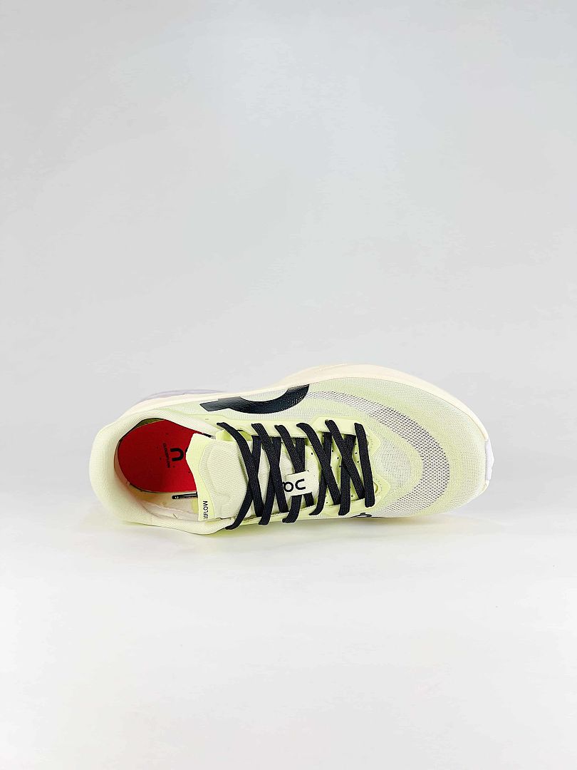 On Pale Lime Black Cream Lifestyle Sneakers