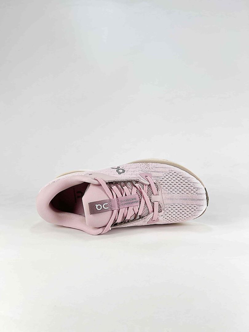 On Blush Pink Cream Low Top Lifestyle Sneakers