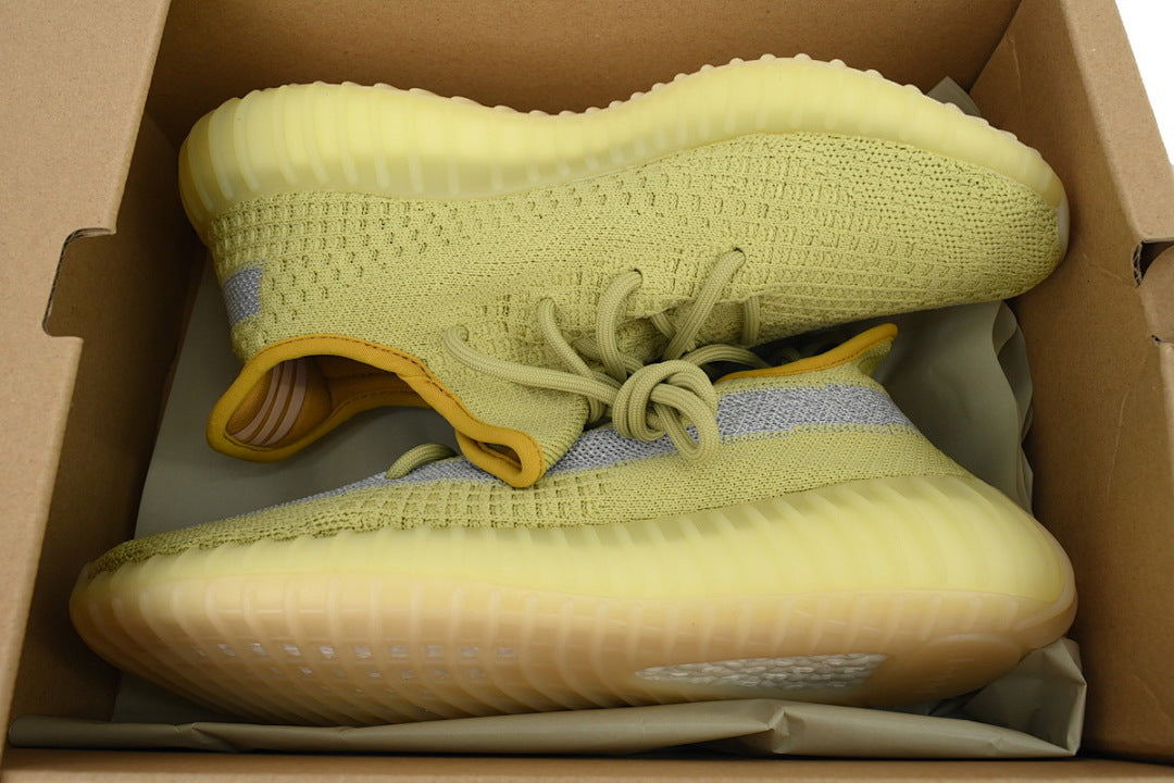 adidas Yeezy Boost 350 V2 Marsh FX9034 – Women's Men's Yellow Streetwear Sneakers