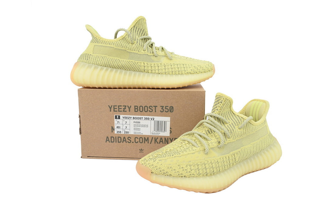 adidas Yeezy Boost 350 V2 Antlia Reflective FV3255 | Women's Men's Yellow Sneakers