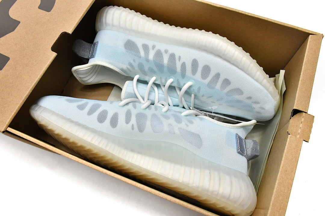 adidas Yeezy Boost 350 V2 Mono Ice GW2869 Women's Men's Ice Blue Streetwear Sneakers