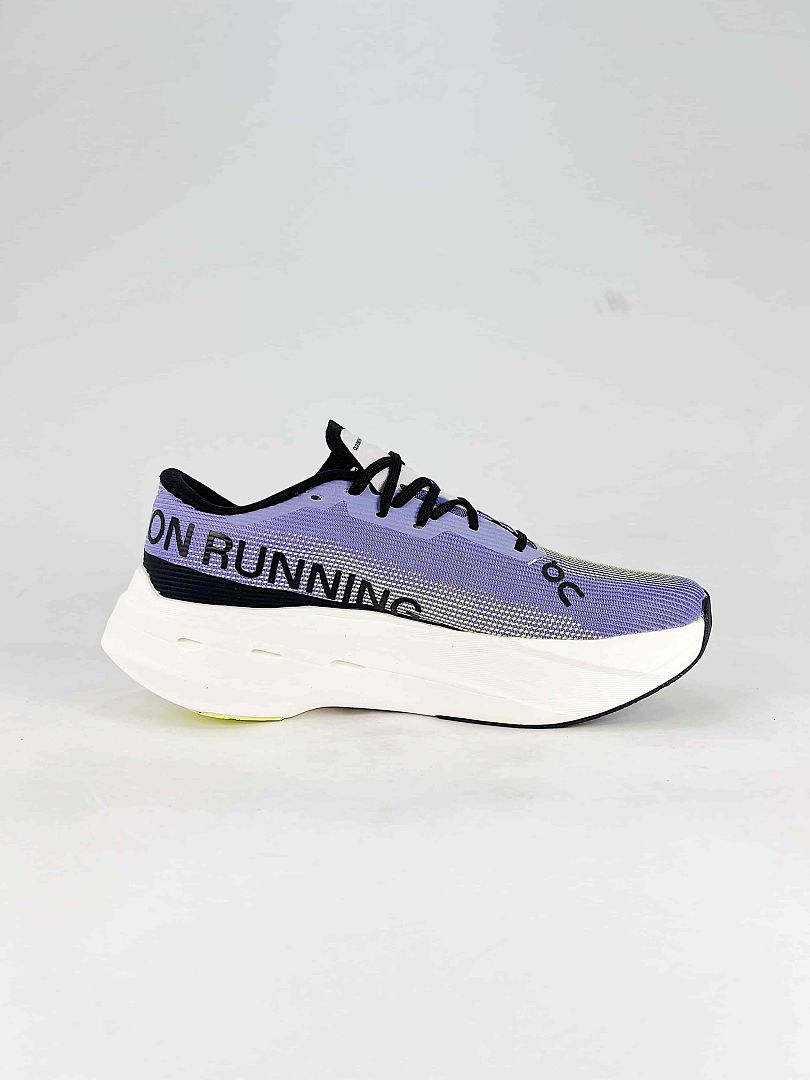 On Cloudboom Volt Lavender Black Running Sneakers Women Men 3MF30744834