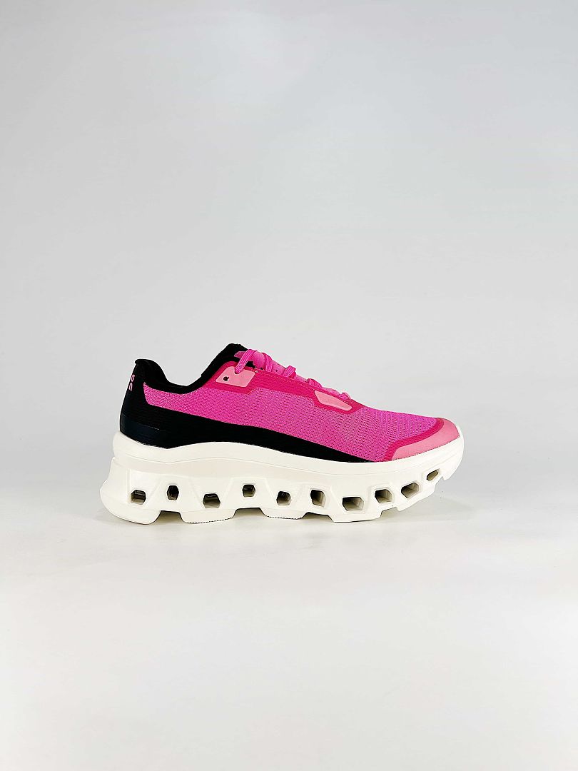 On Cloudmonster Void Hot Pink Black Lifestyle Sneakers 3WG10814561