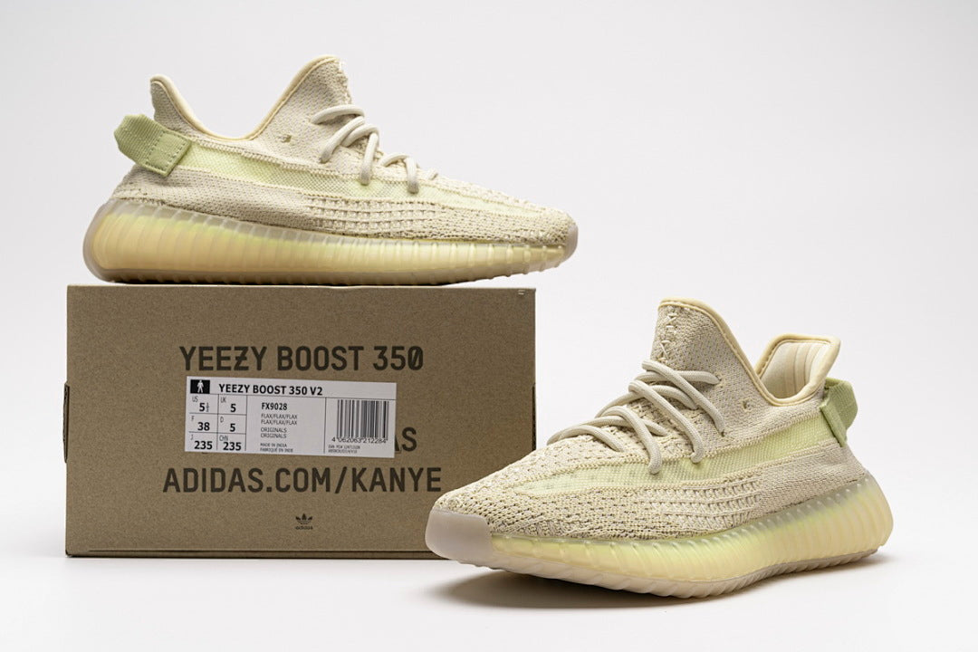 adidas Yeezy Boost 350 V2 Flax FX9028 | Women's Men's Sneakers