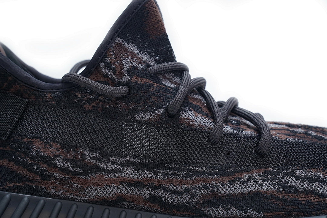 adidas Yeezy Boost 350 V2 MX Rock GW3774 Women's Men's Black Patterned Streetwear Sneakers