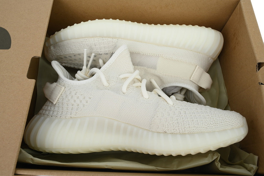 Adidas Yeezy Boost 350 V2 Bone Cream White Sneakers HQ6316
