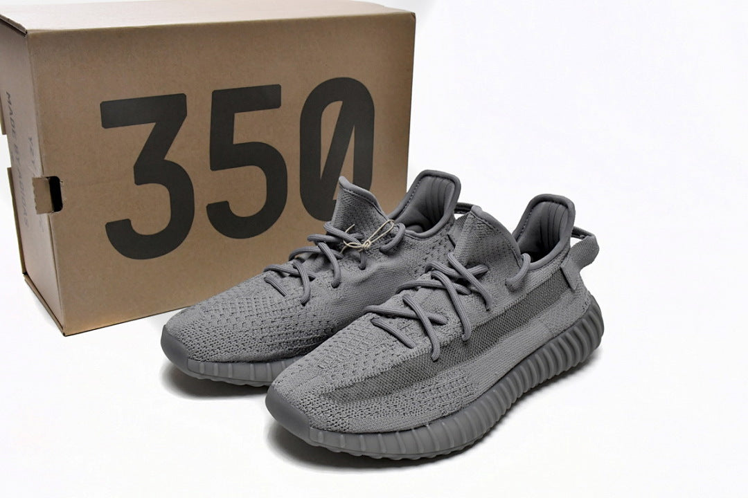 adidas Yeezy Boost 350 V2 Lotus Grey IF3219 Women's Men's Grey Streetwear Sneakers